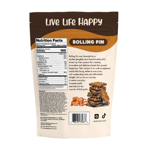 Sea Salt Caramel Pretzel Bark (6 oz)