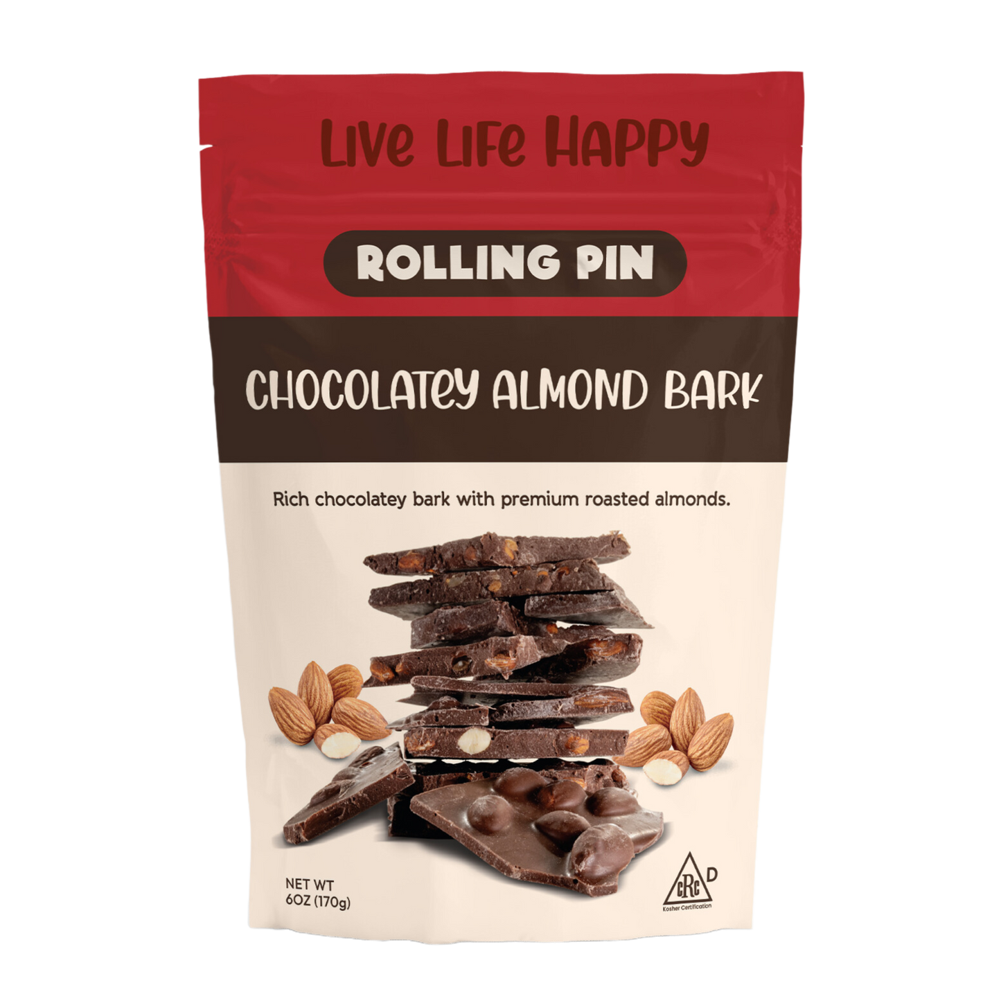 Chocolatey Almond Bark (6 oz)