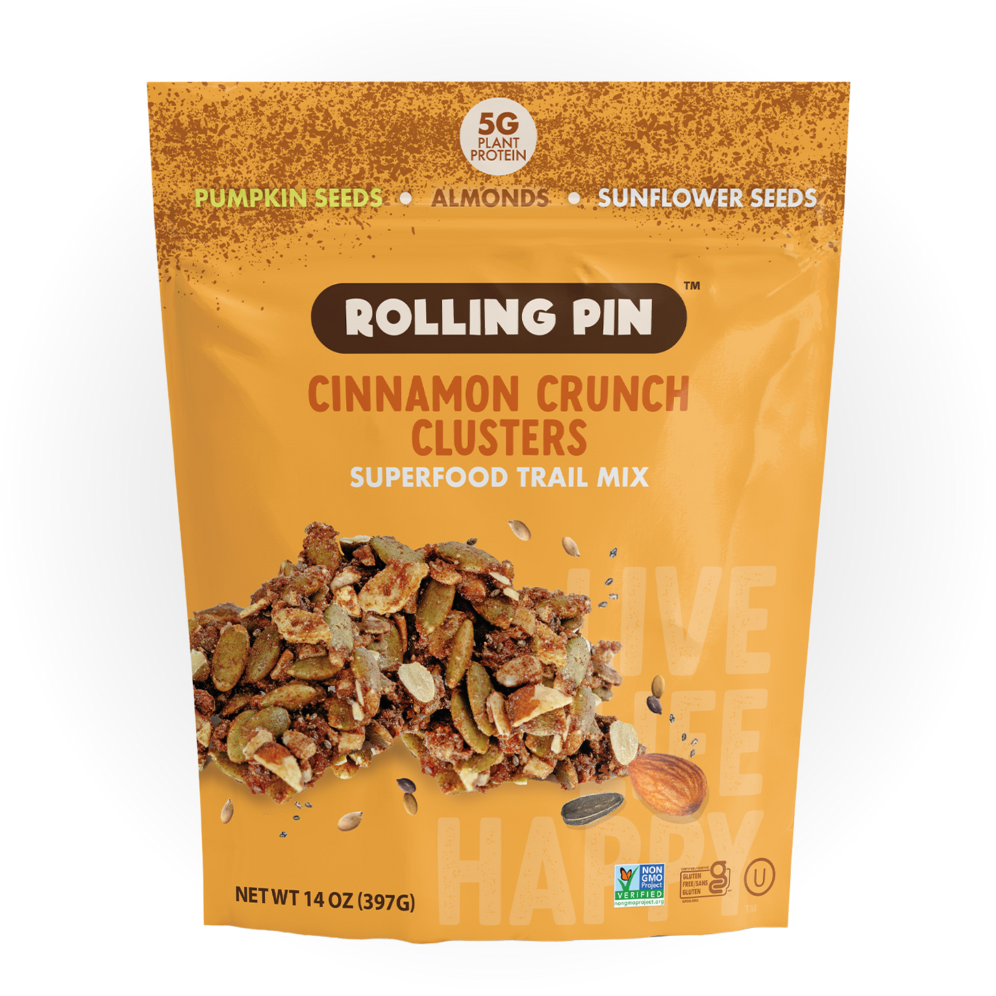 Cinnamon Crunch Clusters – Superfood Trail Mix (14 oz)