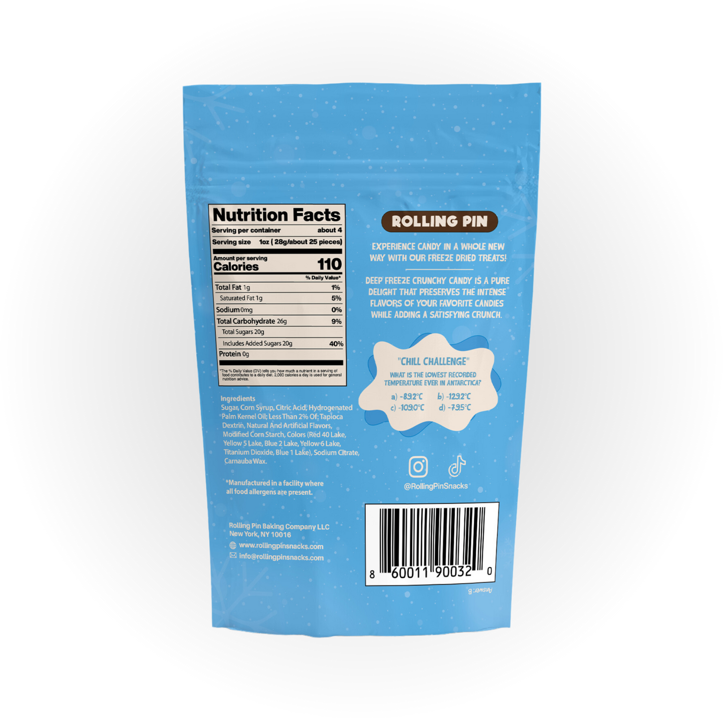 Freeze Dried Candy Frosty Rainbow (4 oz)