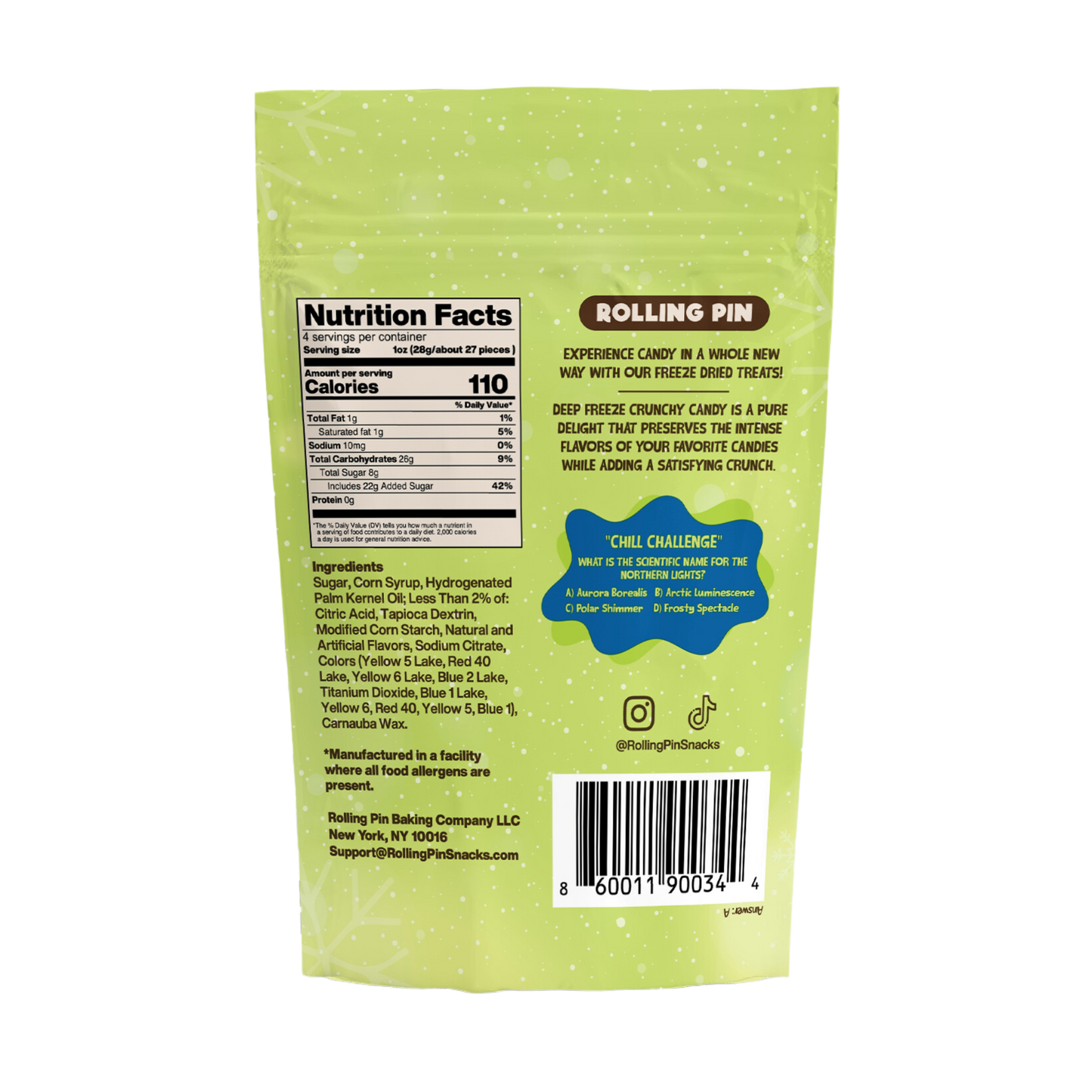 Freeze Dried Candy Shivver Tarts (4 oz)