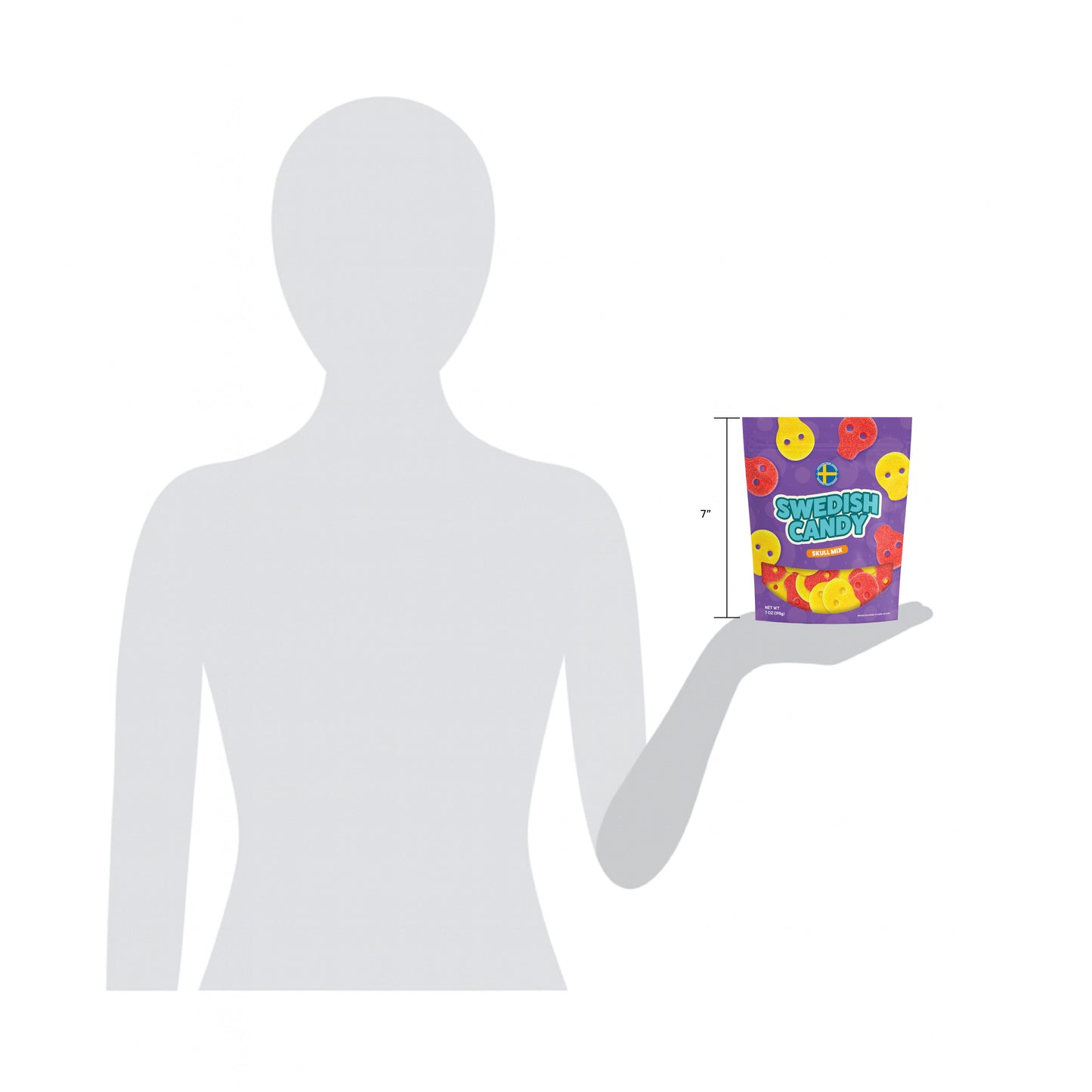Swedish Candy Skull Mix (7 oz)