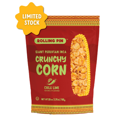 Giant Peruvian Inca Crunchy Corn – Chile Lime (28 oz)