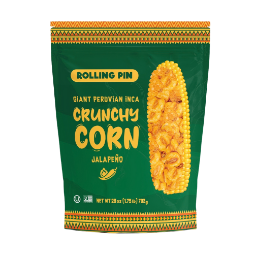 Giant Peruvian Crunchy Corn – Jalapeño Flavored (28 oz)