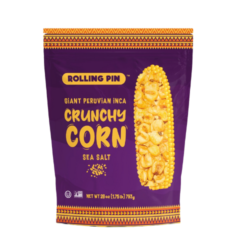 GiANT Peruvian Inca Crunchy Corn (28 oz) – Rolling Pin Snacks