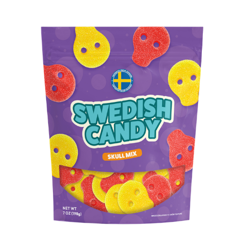 Spooky Swedish Candy Variety Pack - 4 x 7oz Bags | Vanishes in 48 Hours!
