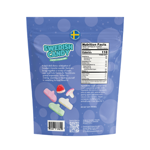 Spooky Swedish Candy Variety Pack - 4 x 7oz Bags | Vanishes in 48 Hours!
