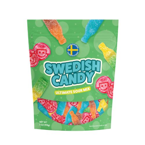Spooky Swedish Candy Variety Pack - 4 x 7oz Bags | Vanishes in 48 Hours!
