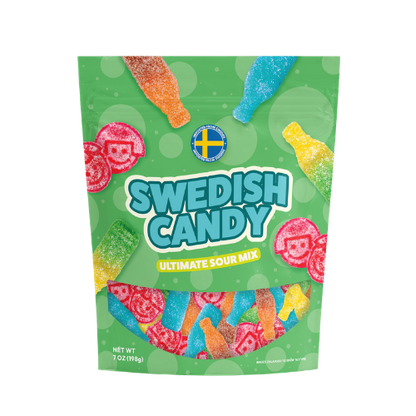 Spooky Swedish Candy Variety Pack - 4 x 7oz Bags | Vanishes in 48 Hours!