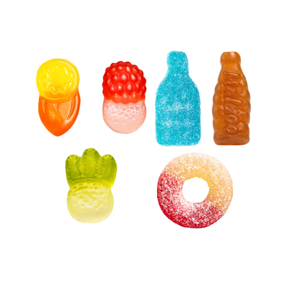 Chewy & Fizzy Mix Gummy Swedish Candy (5.2 oz)