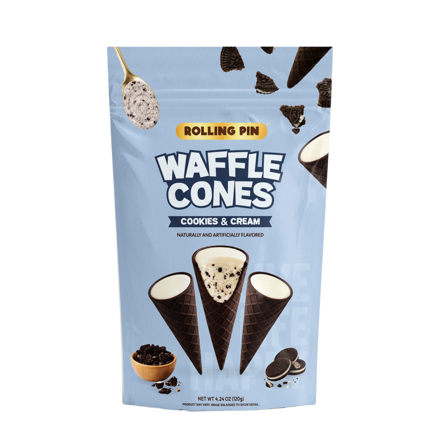 Cookies & Cream Waffle Cones (4.24 oz)