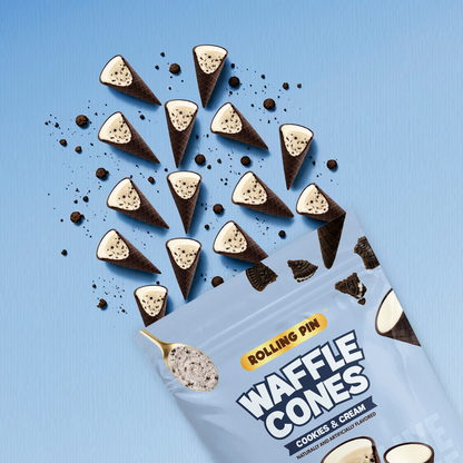 Cookies & Cream Waffle Cones (4.24 oz)