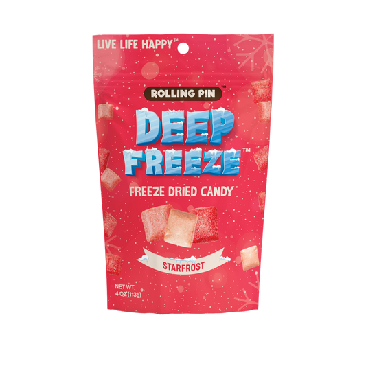 Freeze Dried Candy StarFrost, front of the 4 oz bag
