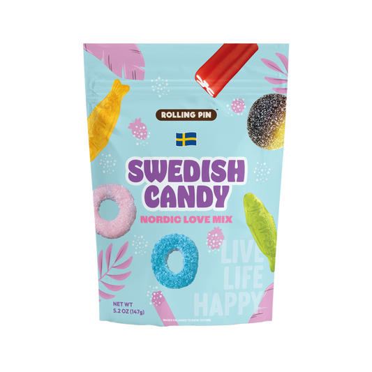 Nordic Love Mix Gummy Swedish Candy (5.2oz)