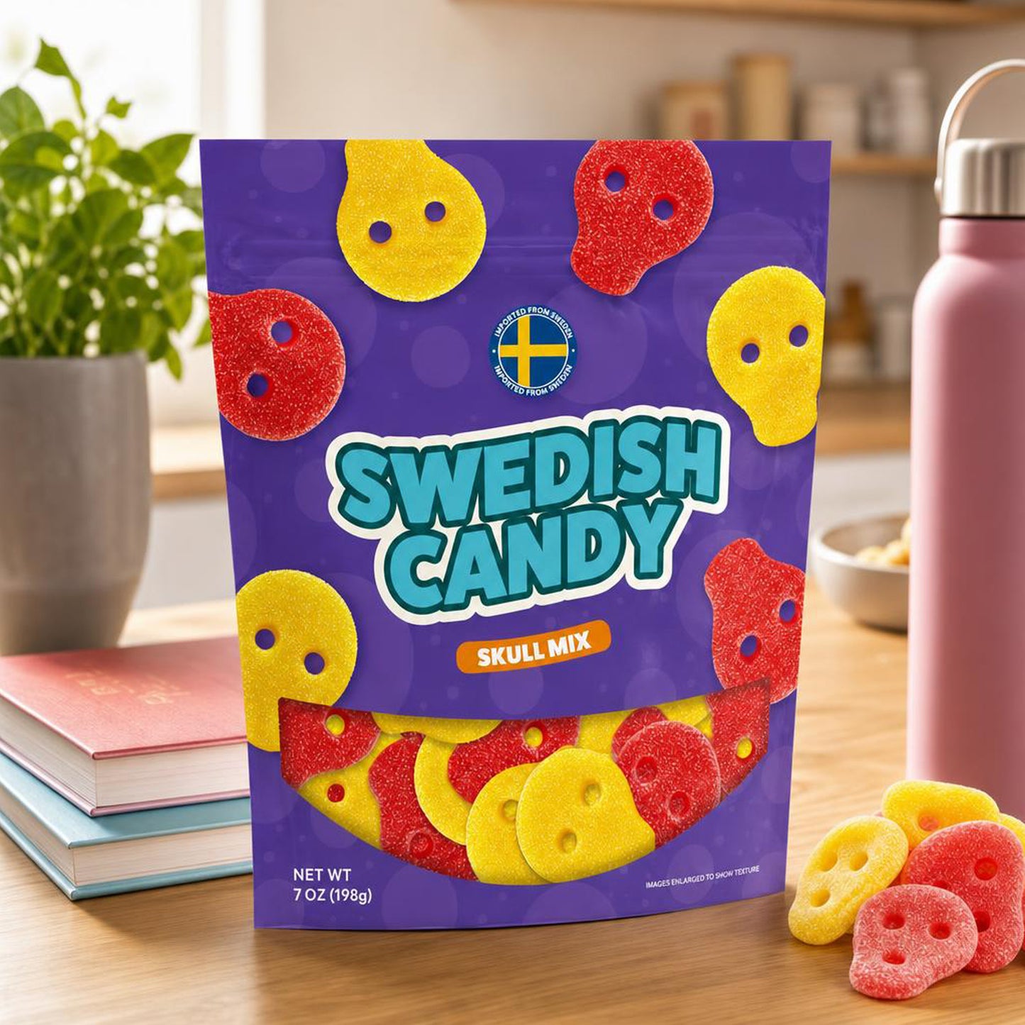 Swedish Candy Skull Mix  (7 oz)