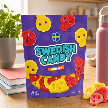 Swedish Candy Skull Mix  (7 oz)