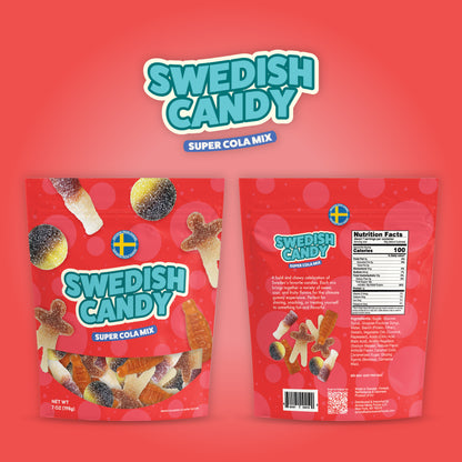 Swedish Candy Super Cola Mix (7 oz)