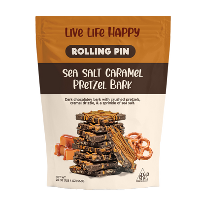 Sea Salt Caramel Pretzel Bark (20 oz)