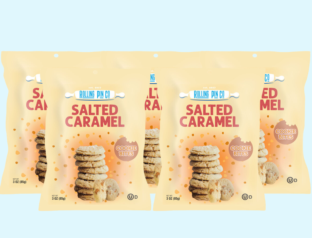 12 / 3 oz. Mini Salted Caramel Cookies
