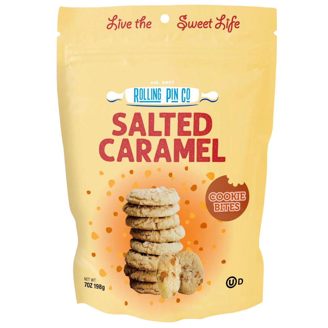 Mini Salted Caramel Cookie Bites