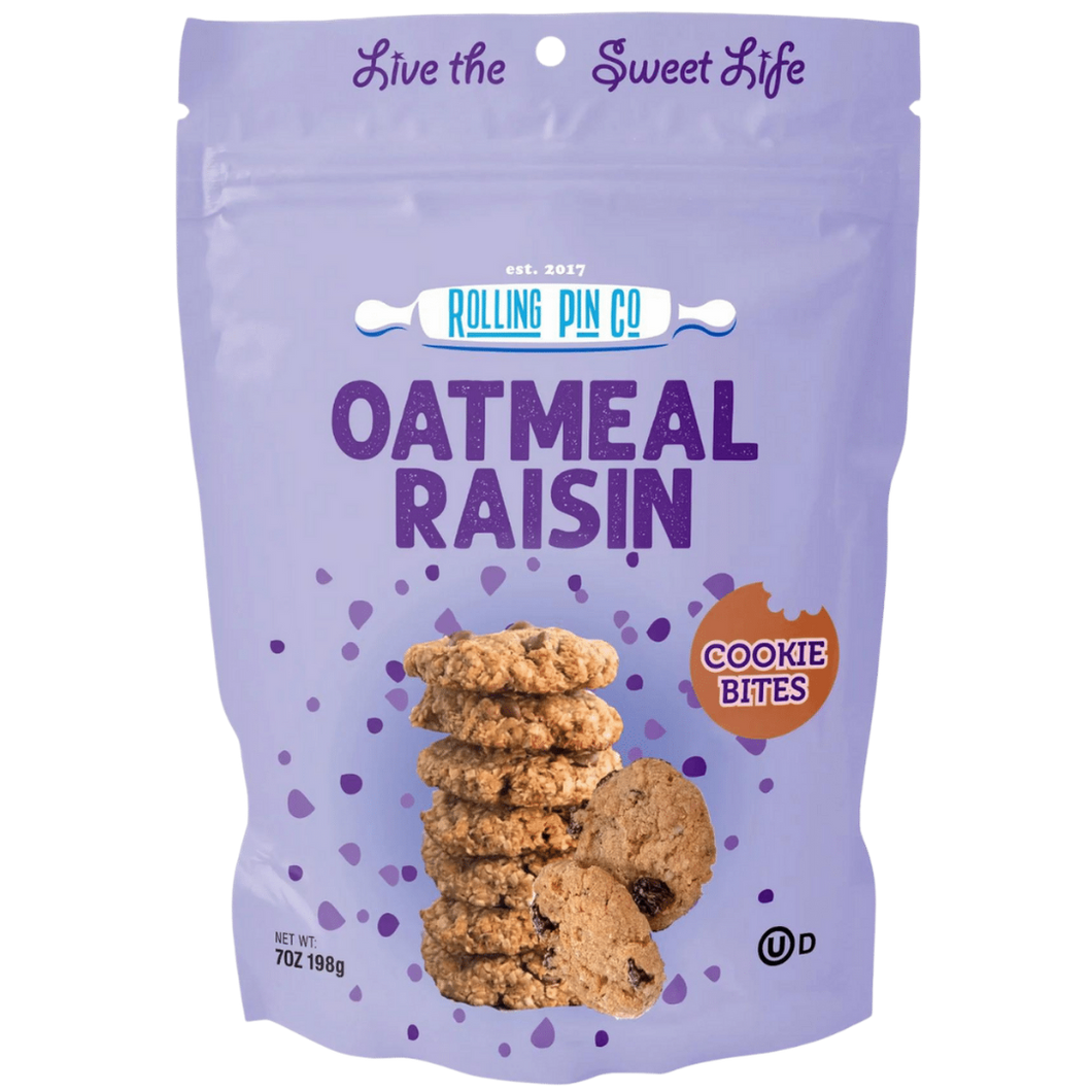 Oatmeal Raisin Mini Cookie Bites